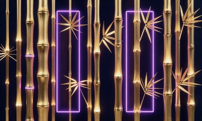 Kubistischer klassischer Slot-Automat mit goldenen geometrischen Symbolen auf dunklem Lila-Grund